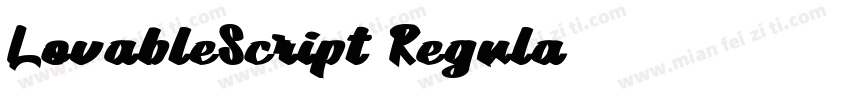 LovableScript Regula字体转换